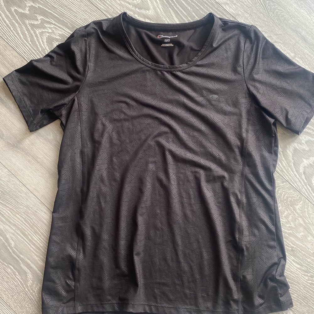 Champion Black Athletic T-Shirt